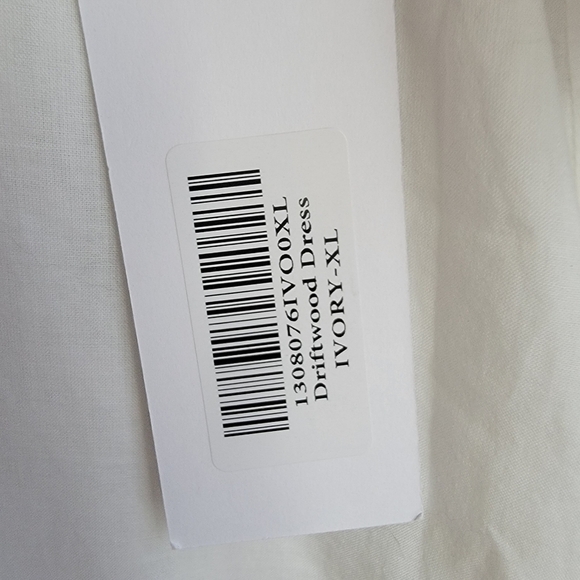 Reformation Driftwood Dress in Ivory size XL NWT - Picture 6 of 10